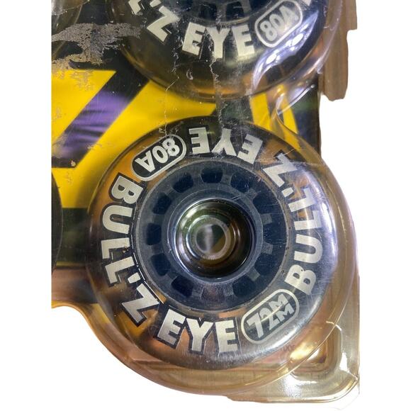 Ultra Wheels Replacement Bullseye Rollerblade Inline Skates 80A 72MM - Picture 3 of 9